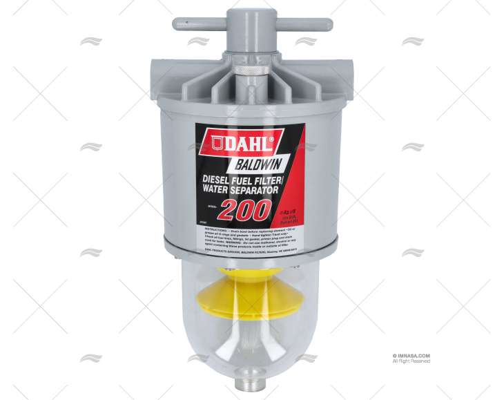 FILTRO COMBUSTÍVEL S/ÁGUA DIESEL 454LH BAR 1,7