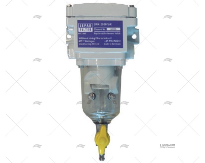 DIESEL FUEL FILTER / WATER SEPARATOR 10L