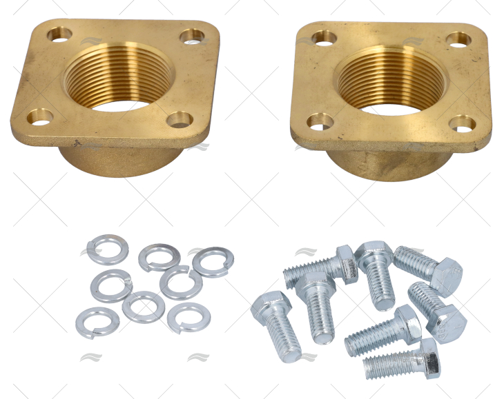 KIT ADATTATORE POMPA BSP 1 1/2" JOHNSON - SPX