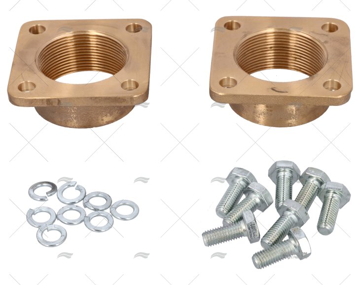 KIT ADATTATORE 2" PER RIF 98000015/16 JOHNSON - SPX