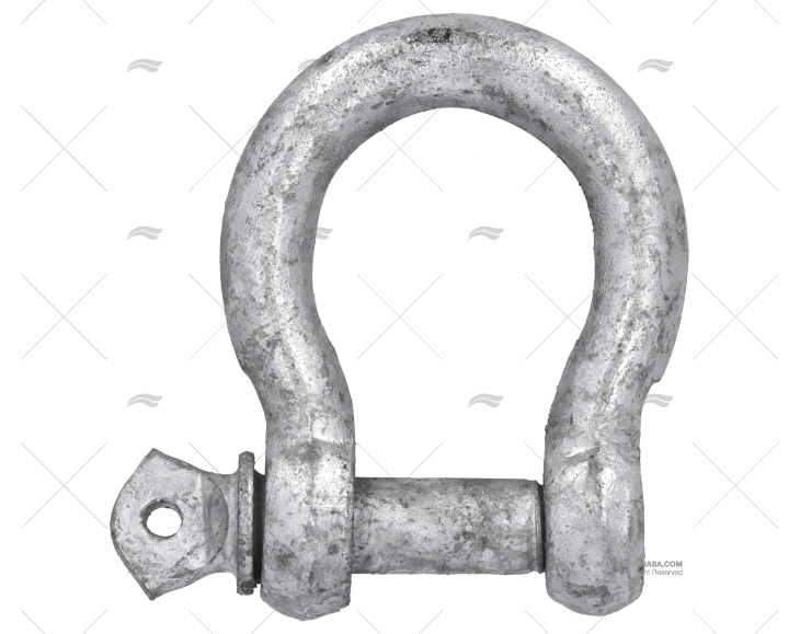 MANILHA LIRA GALVANIZADO 14mm