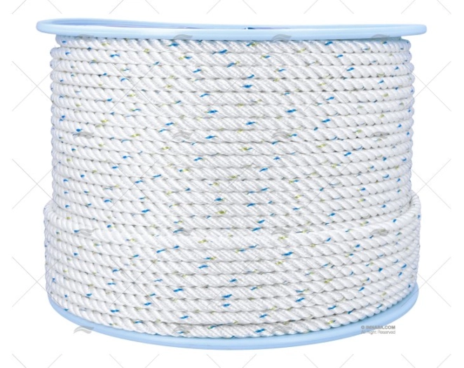 CIMA ACALABROT. OTTONE  08mm BIANCO 200m LIROS