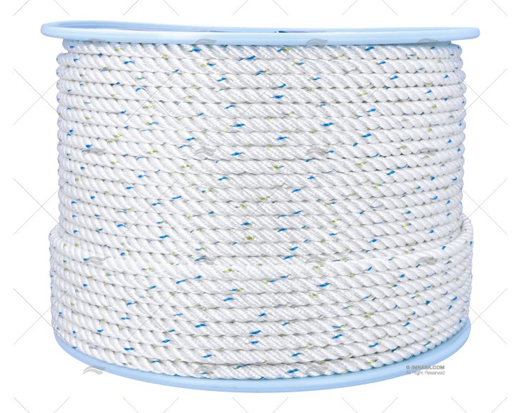 CIMA ACALABROT. OTTONE  08mm BIANCO 200m LIROS