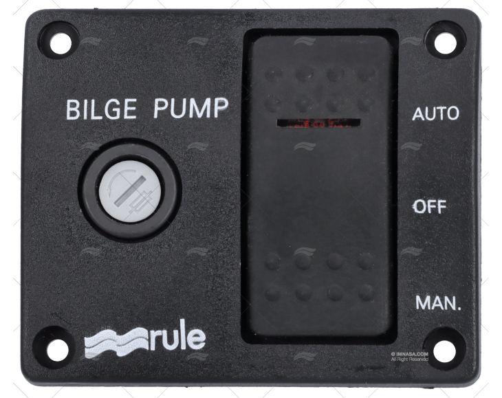 PAINEL CONTROLO BOMBA DE PORÃO RULE 12V