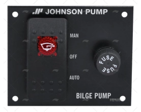 BILGE PUMP CONTROL PANEL 24V WITH FUSE JOHNSON - SPX