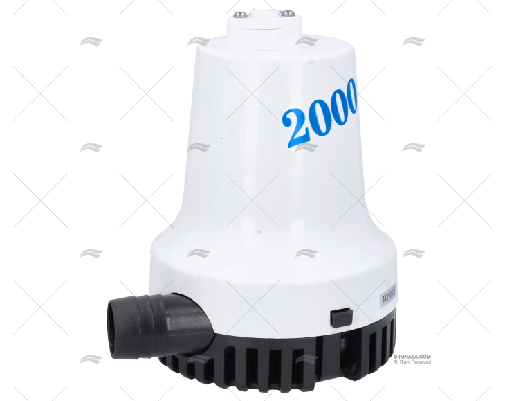 BOMBA DE DRENAGEM 2000 GPH 12V