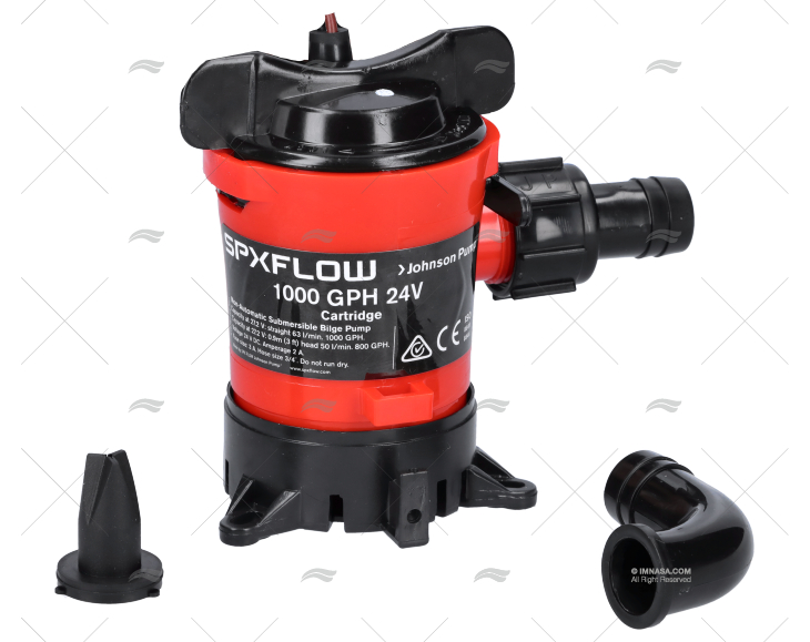 POMPA DI SENTINA 24V  3660L/H  L650 JOHNSON - SPX