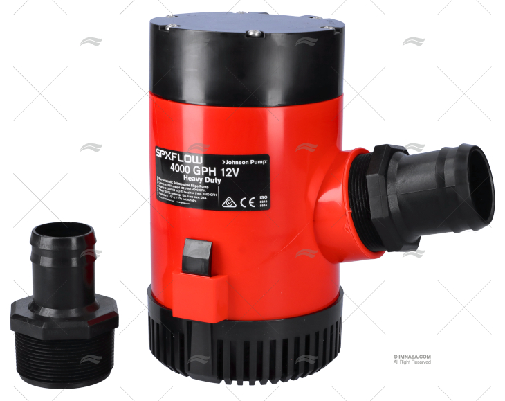 BOMBA DE DRENAGEM SUBMERSÍVEL 12V 240L JOHNSON - SPX