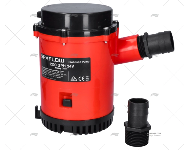 POMPA DI SENTINA 24V  7800L/H SPC JOHNSON - SPX