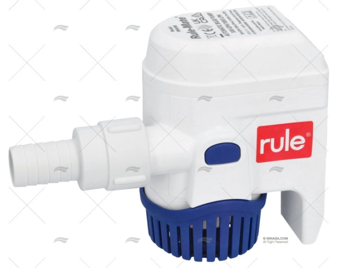 BOMBA DE PORÃO 12V  1893L/H RULE AUTO.