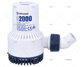 BOMBA DE PORÃO 12V  7500L/H ATT ATTWOOD