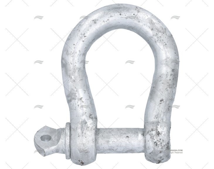 SHACKLE BOW GALVANIZED 20mm
