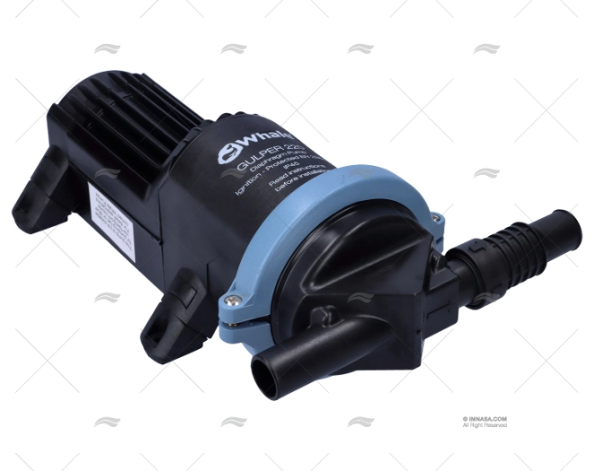 BOMBA ESGOTO 24V 780L/H WHALE GULPER 220