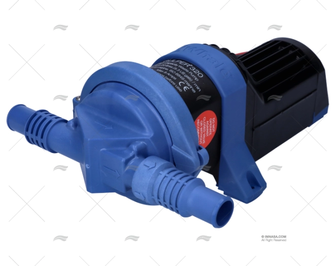 BOMBA ESGOTO 12V  1140L/H WHALE GULPER