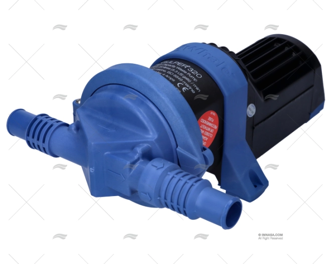 BOMBA DE ÁGUAS RESIDUAIS 24V  1020L/H WHALE GULPER