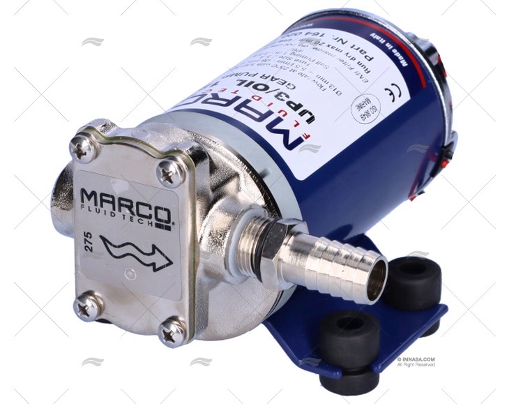 POMPA ESTRAZIONE OLIO 12V 20L/M CORNICE