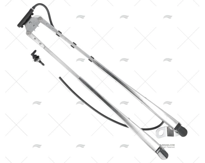 BRACCIO PANTOGRAFICO ESTENSIBILE 450-550mm+KIT TUBO