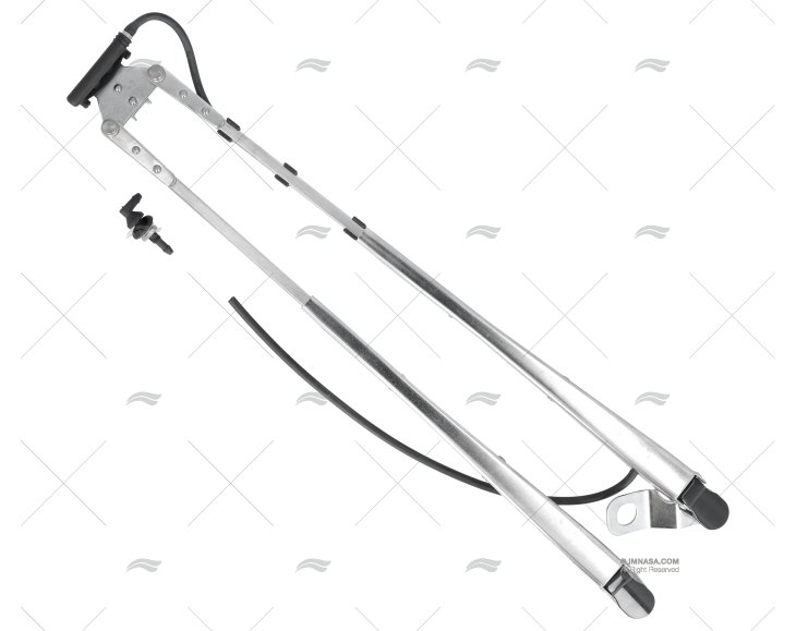 BRACCIO PANTOGRAFICO ESTENSIBILE 450-550mm+KIT TUBO