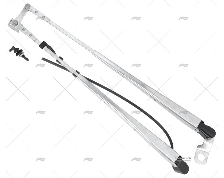 BRACCIO PANTOGRAFO ESTENDIBILE 400-550mm+KIT TUBO