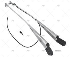BRACCIO PANTOGRAFO FISSO 700mm
