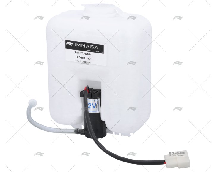 KIT DEPOSITO  1,25L LAVAPARABRISAS 12V