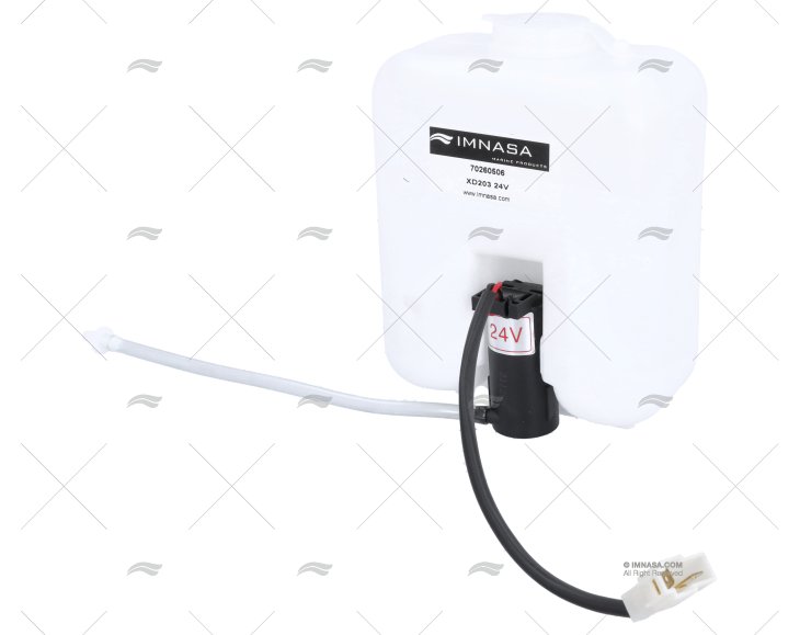 KIT DEPÓSITO  1,25L LIMPADOR DE PARA-BRISA 24V