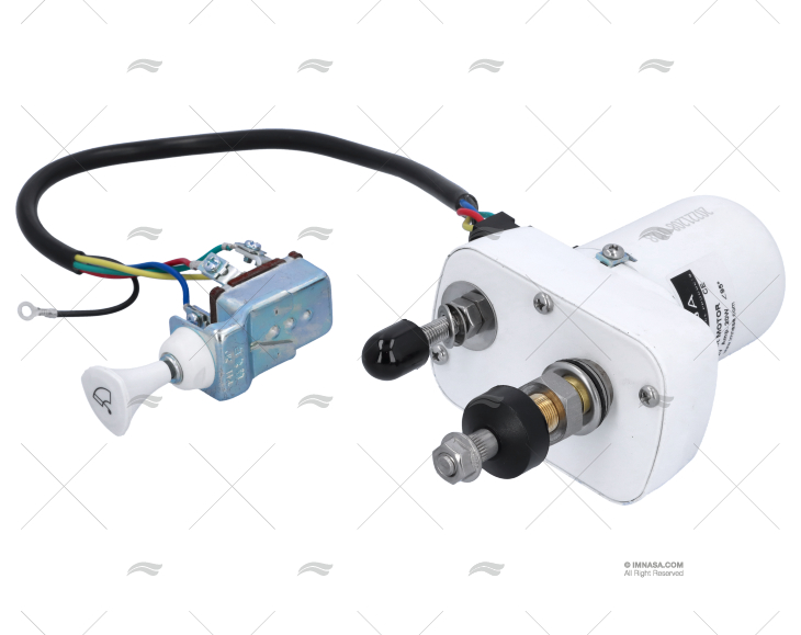 WIPER MOTOR 12V 3.6A WITH SWITCH