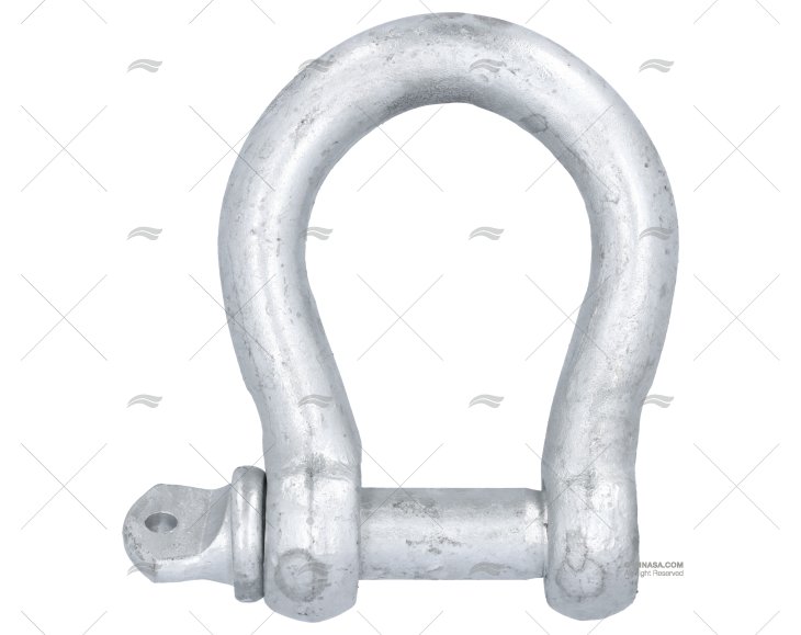 SHACKLE BOW GALVANIZED 25mm