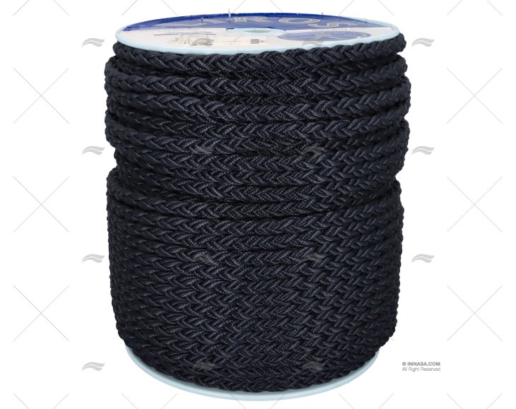 CORDAGE SQUARELINE-PES 14mm BLEU 150m LIROS