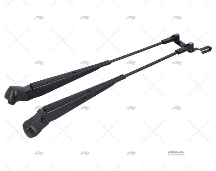 BRACCIO PARALLELOGRAMMA 430-500 INOX  NERO