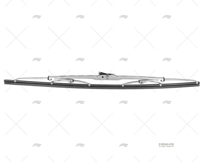 SPAZZOLA TERGICRISTALLO  450mm INOX B2