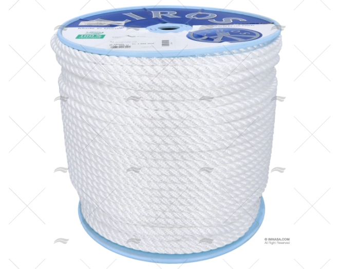 CORDAGE TORONS LIROLEN 10mm BLANC 100m LIROS