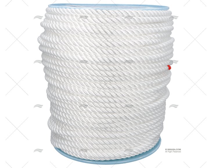 CIMA ACALABROT. LIROLEN 12mm BIANCO 100M LIROS