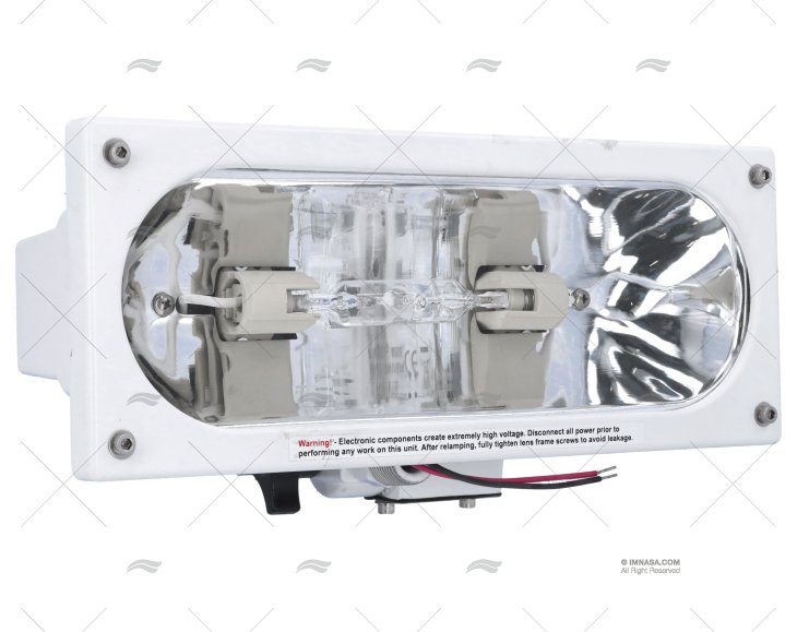 FOCO EXTERNO 12V  70W PIRÂMIDE LUMITEC