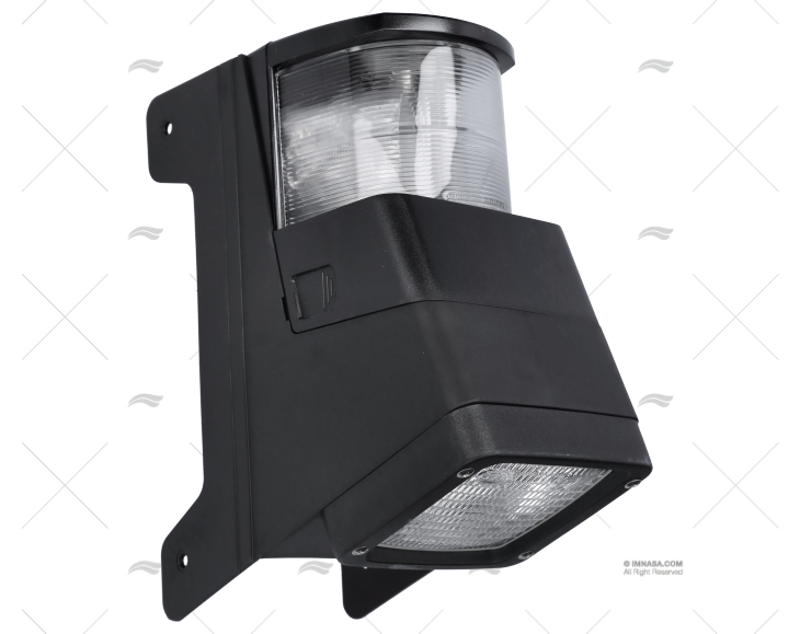 LUCE COMBINATA FERMO+COPERTA NERA HELLA MARINE