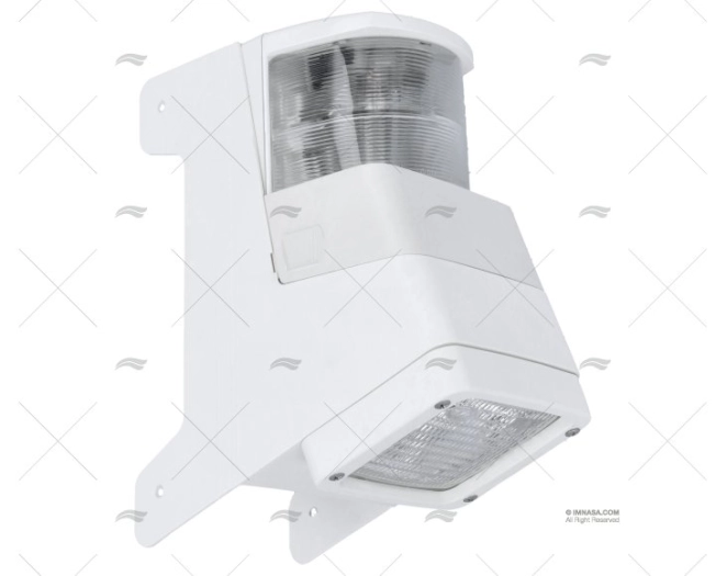 LUCE COMBINATA FERMO+COPERTA BIANCA HELLA MARINE