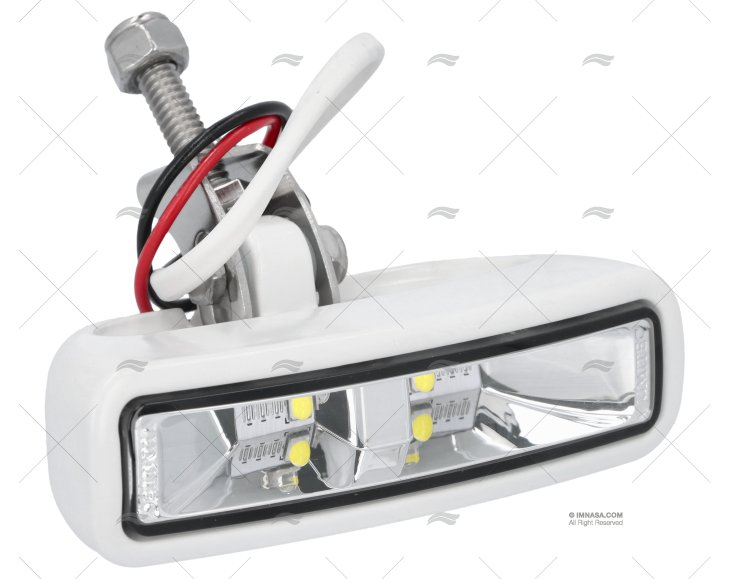 LUZ 4LED POÇO COM SUPORTE 12-30V LUMITEC