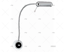 LUCE LETTURA 540 25W CROMATA/LUCIDA FLESSIBILE
