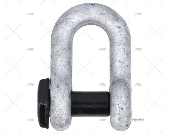 SHACKLE 'D' GALV. HIGH RESIST. 19mm