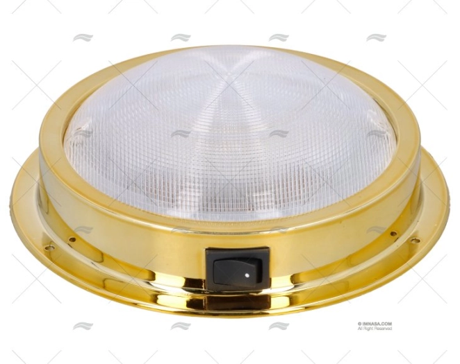 PLAFONIERA LUCE DORATA 127mm