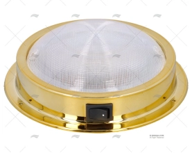 PLAFON LUZ DOURADA 127mm