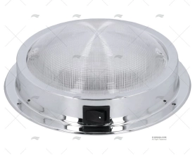 PLAFONIERA LUCE INOX 127mm