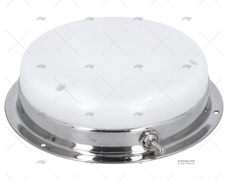 PLAFON 140 MM INOX 5W