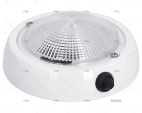 LUCE PLAFONIERA BIANCA PERKO 1X21W B1