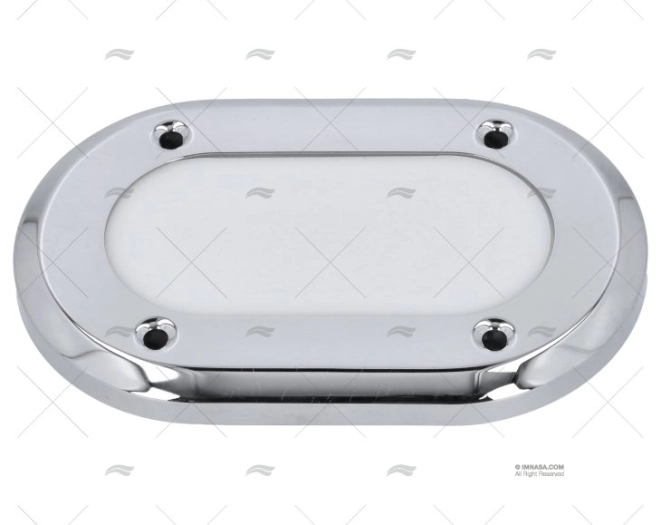 STAGNA OVALE INCASSO 1X20W CROMATO G4