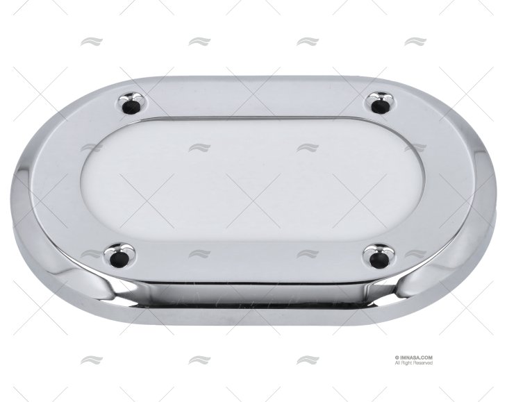 STAGNA OVALE INCASSO 1X20W CROMATO G4