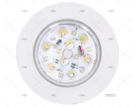 LUCE PLAFONIERA DIAM.100mm 16LED 12v