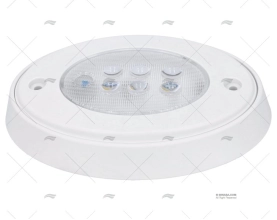 LUCE PLAFONIERA 140x90mm 6LED  OVALE