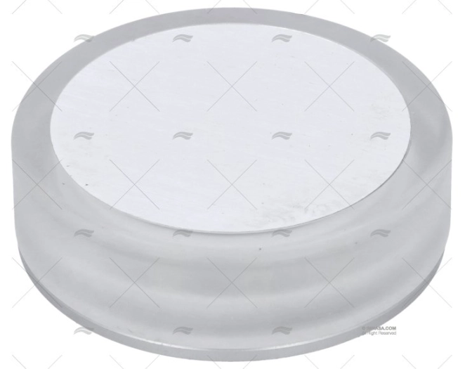 LUZ PLAFON COM BASE ALUMÍNIO 70mm 21LED