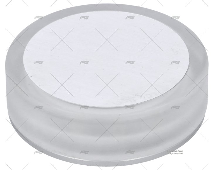LUZ PLAFON COM BASE ALUMÍNIO 70mm 21LED